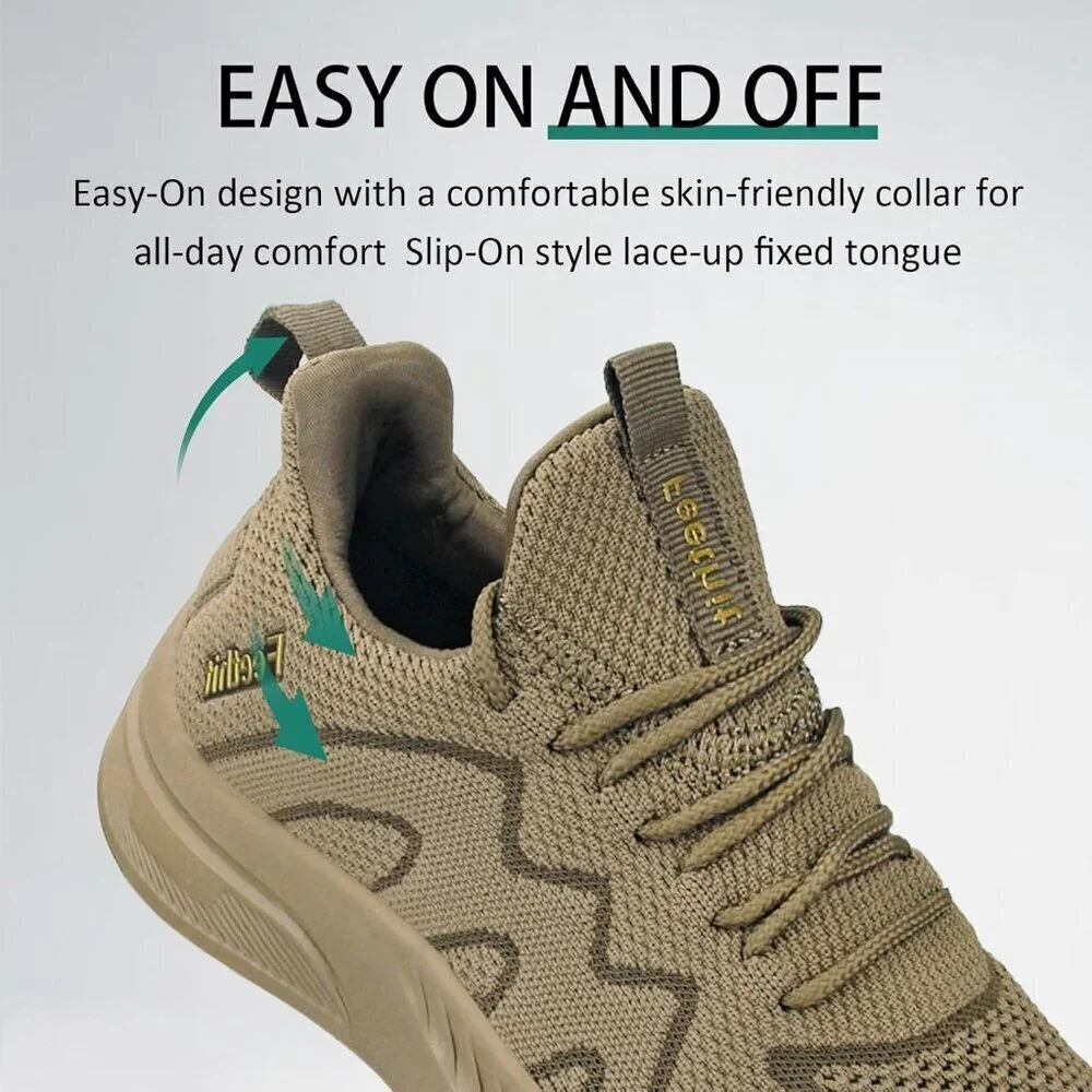 Women's Lightweight Slip-On Running & Tennis Shoes for Gym, Workout, Travel